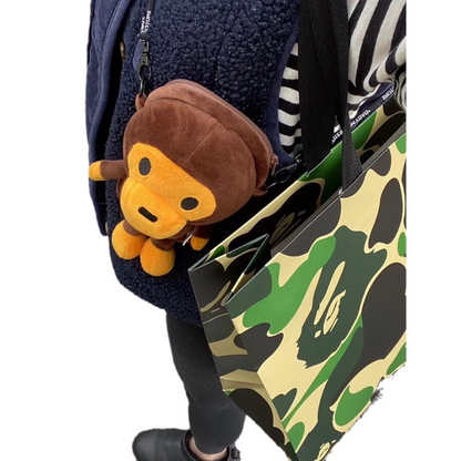 Baby milo children crossbody bag monkey children diagonal span mini shoulder bag