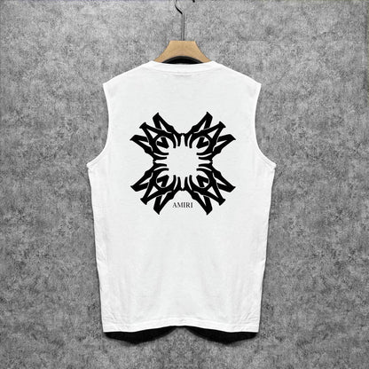 Amiri tank top with simple letter print