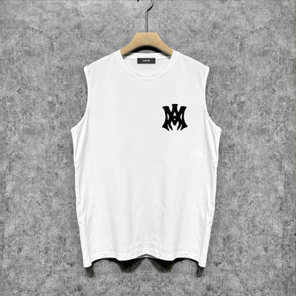 Amiri tank top hollywood spider printing