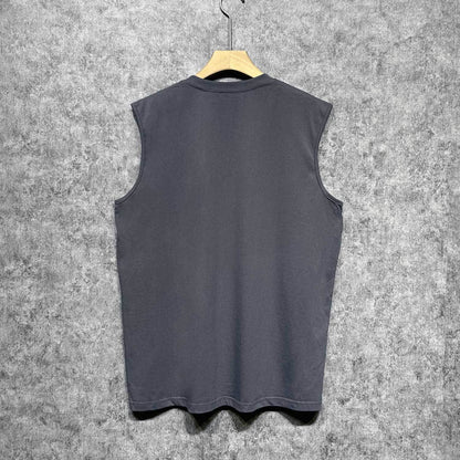 Amiri tank top coconut tree bird printing