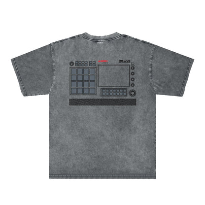 Amiri Washed Distressed T Shirt Printed Trendy Pure Cotton