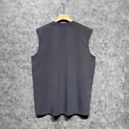 Amiri tank top gold snake print