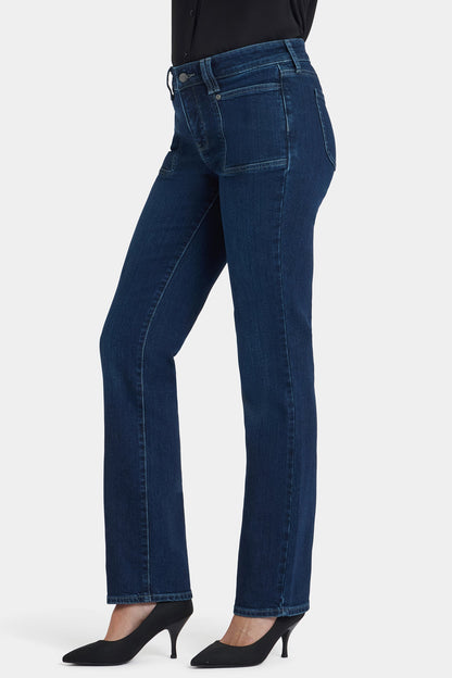 Marilyn Straight Jeans - Ink Skyline