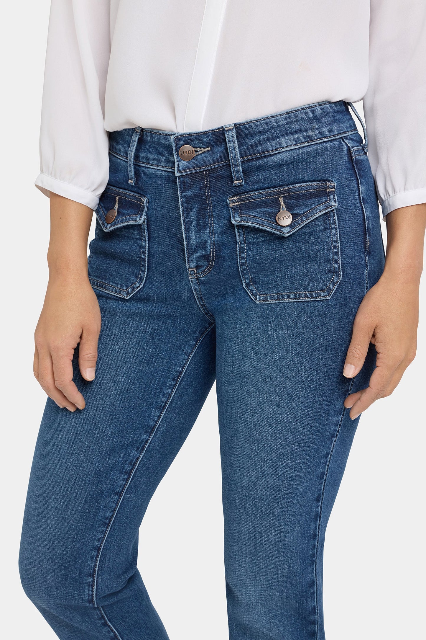 Marilyn Straight Jeans - Lake Notre-Dame