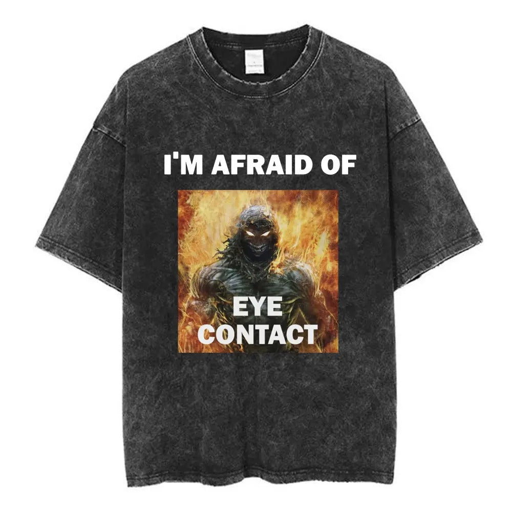 Autism Skeleton Meme T Shirt Funny Skull Men Women Fashion