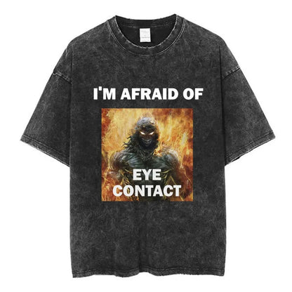 Autism Skeleton Meme T Shirt Funny Skull Men Women Fashion