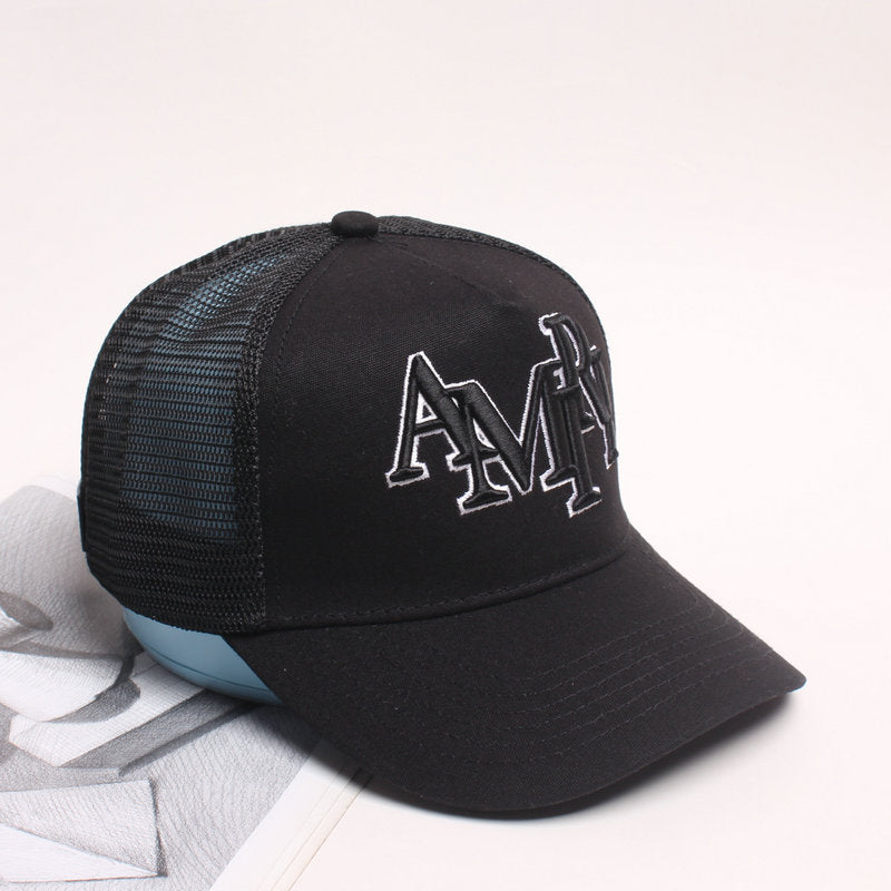 Amiri Hat AMIRI Fashion Baseball Cap, Embroidered Cap, Casual Versatile
