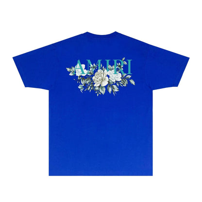 Amiri T Shirts Fashion Brand T Shirt Short Sleeve T-shirt Blouse