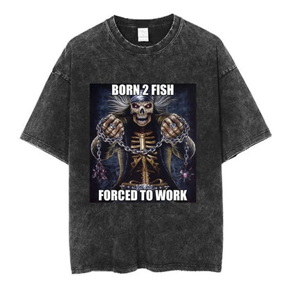 Autism Skeleton Meme T Shirt Funny Skull Men Women Fashion