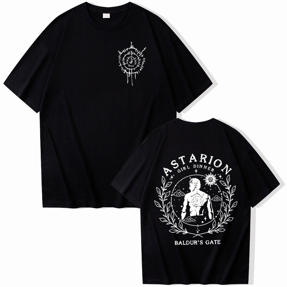 Astarion Girl Dinner T-Shirt Baldurs Gate 3 Shirt Astarion