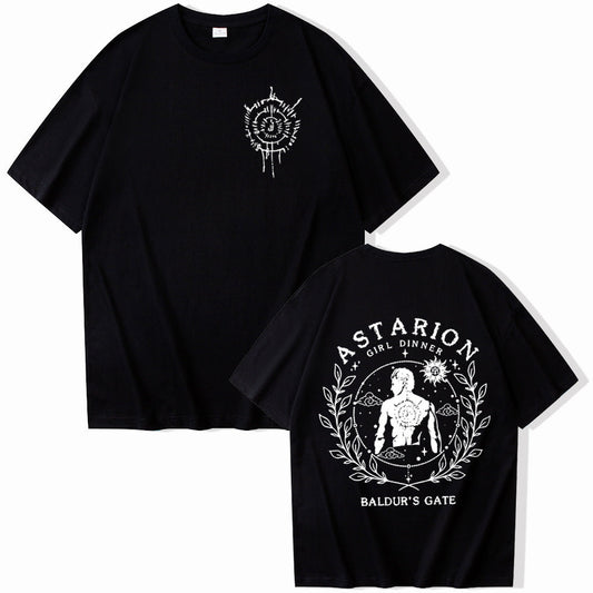 Astarion Girl Dinner T-Shirt Baldurs Gate 3 Shirt Astarion