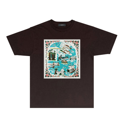 Amiri T Shirts T Shirts Short Sleeve T-shirt Blouse