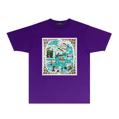 Amiri T Shirts T Shirts Short Sleeve T-shirt Blouse