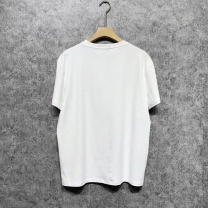 Amiri T Shirt Paisley Letter Crew Neck