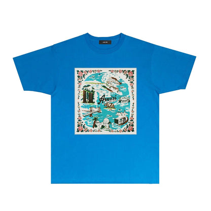 Amiri T Shirts T Shirts Short Sleeve T-shirt Blouse