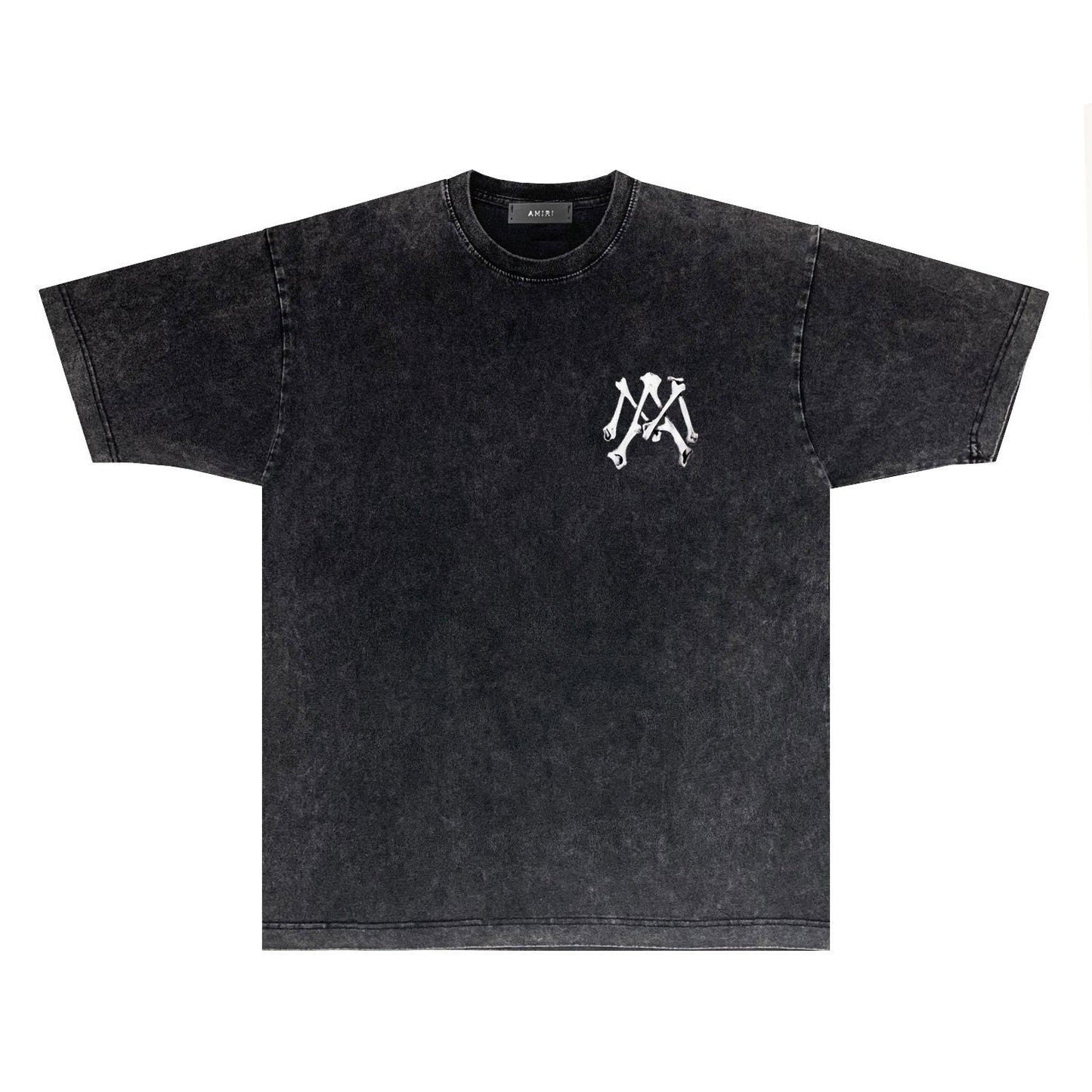 Amiri T-Shirt Distressed Retro Short Sleeve T-shirt