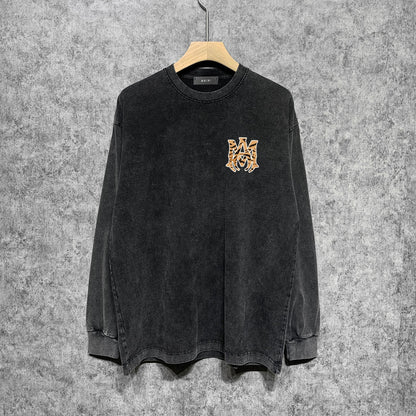 Amiri Long-Sleeve Shirt Vintage Long Sleeve T-shirt