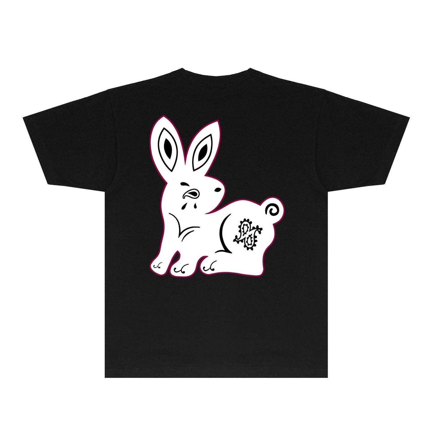 Amiri T-Shirt Rabbit Printed Short Sleeve T-shirt