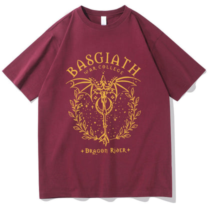 Basgiath War College Shirt Fourth Wing Shirt Dragon Rider