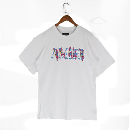 Amiri T Shirt Color Letter Printing