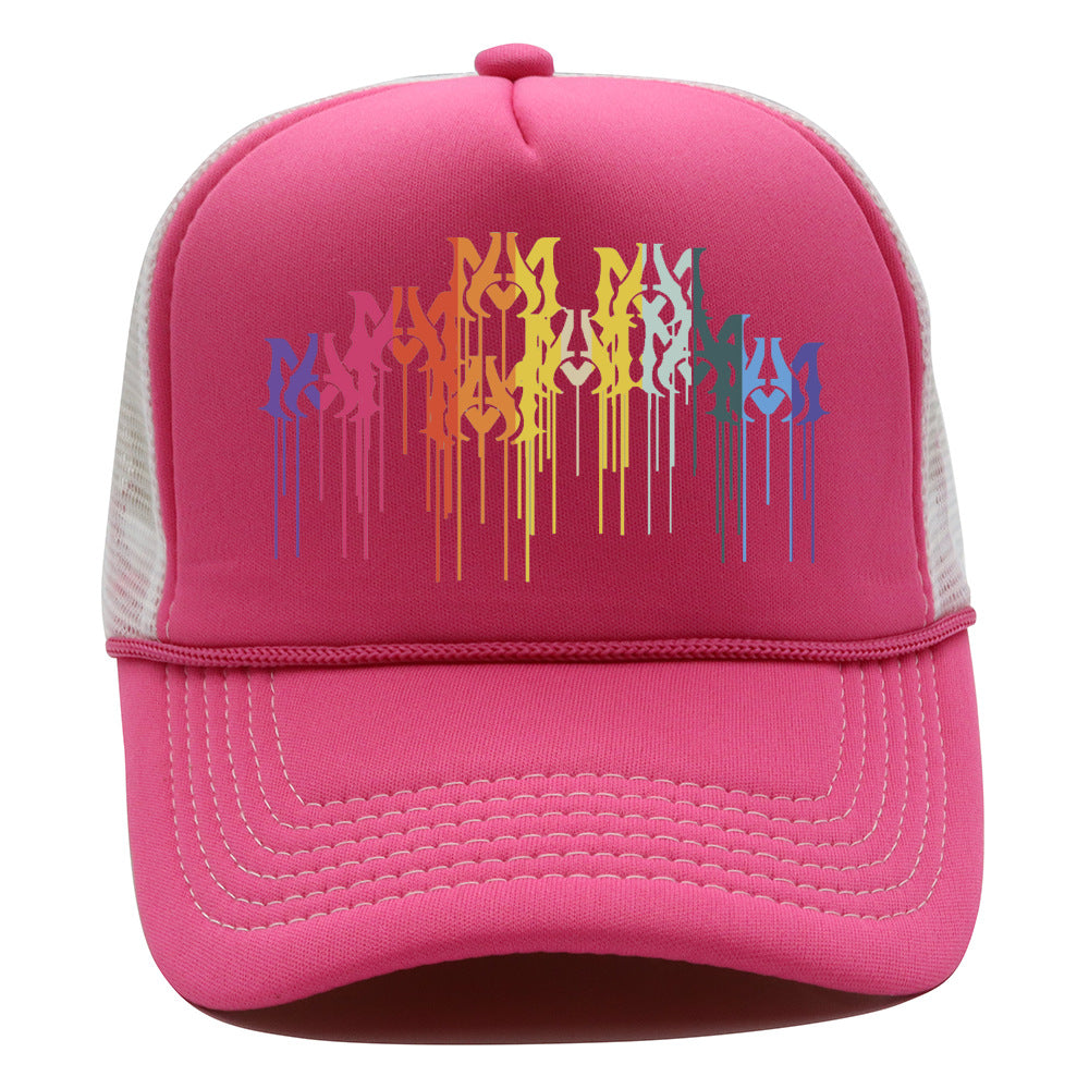 Amiri Hat Baseball Cap Couple Cap AMIRI Fashion Print