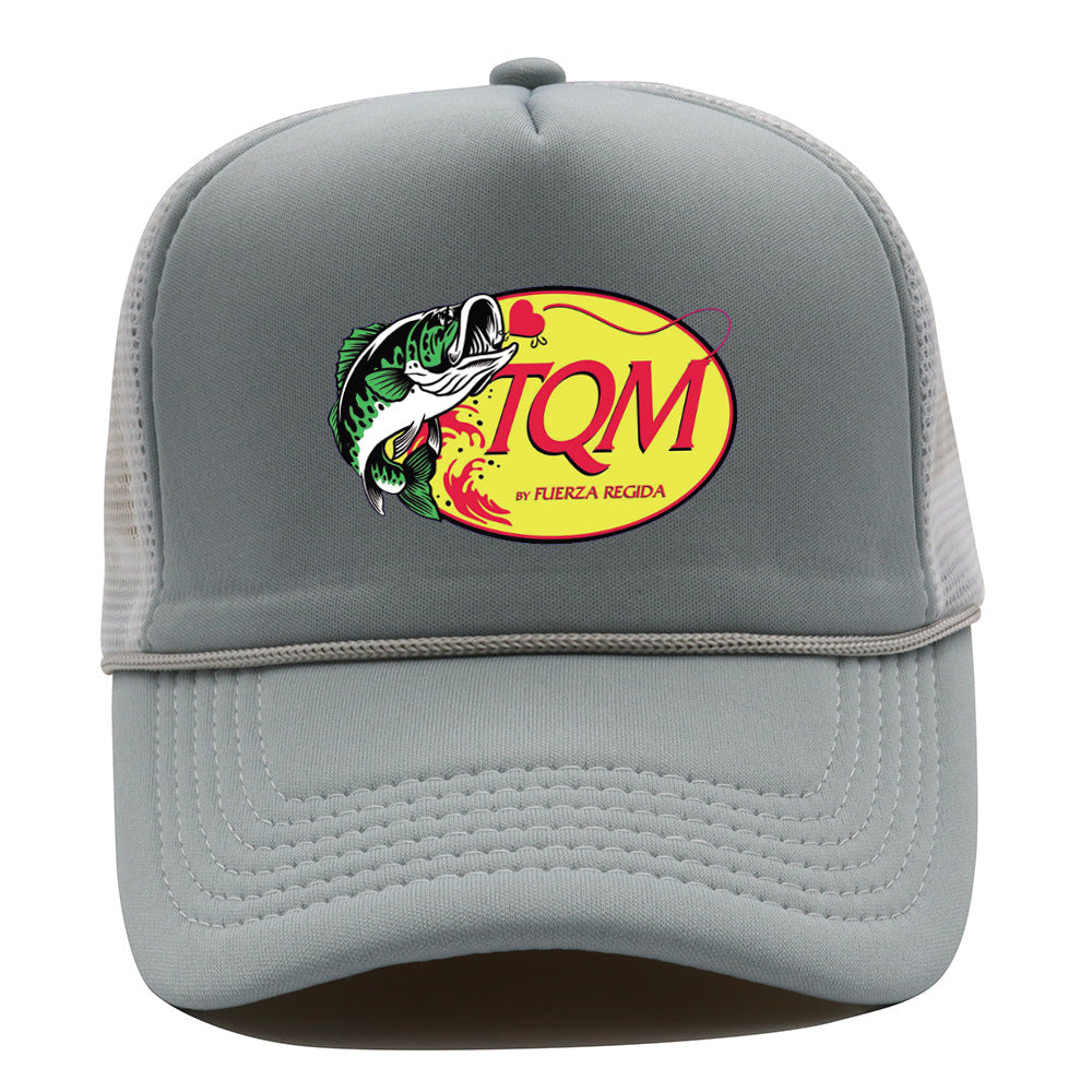 Bass Pro Shops Hat TQM Baseball Cap Printed Summer Outdoor Shade Casual Cap