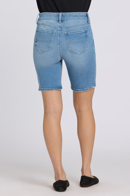 Ella Denim Shorts In Petite - Vista Lakes