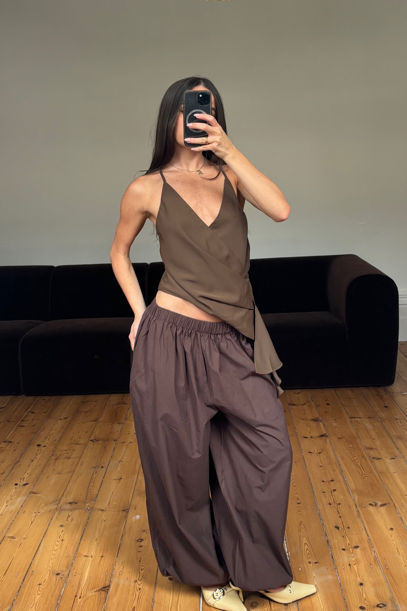 Aria Pant Chocolate