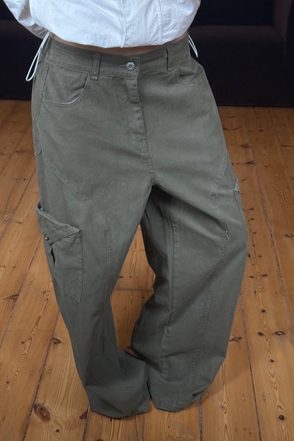 Annie Cargo Pant Olive