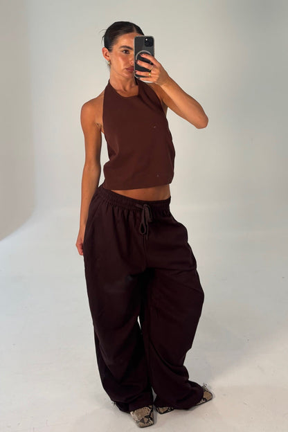 Lavinia Pant Chocolate