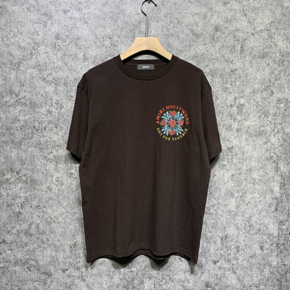 Amiri t shirts floral print short sleeve
