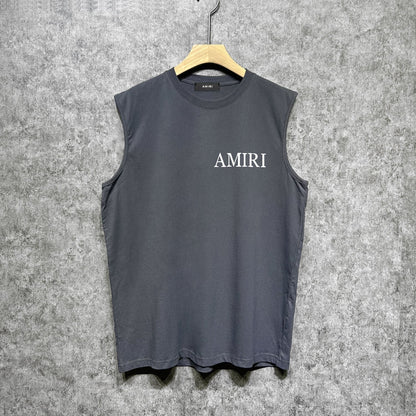 Amiri tank top angel sketch printing
