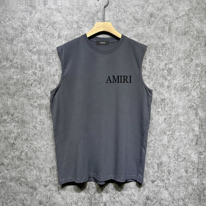Amiri tank top angel sketch printing