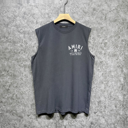 Amiri tank top los angeles california printing