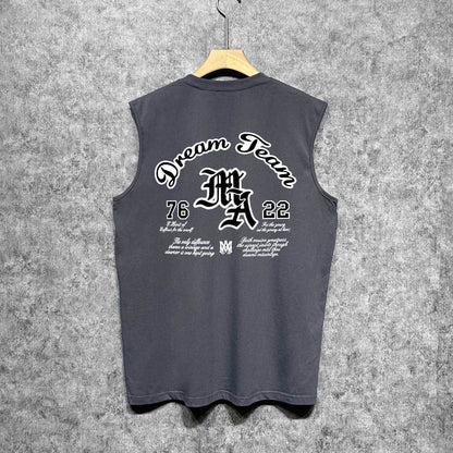 Amiri tank top letterprinting