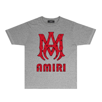 Amiri T Shirts Printed Trendy Pure Cotton