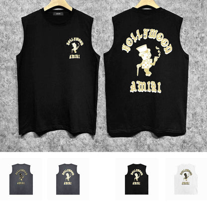Amiri tank top dice man print