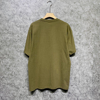 Amiri t shirts rose printing short sleeve