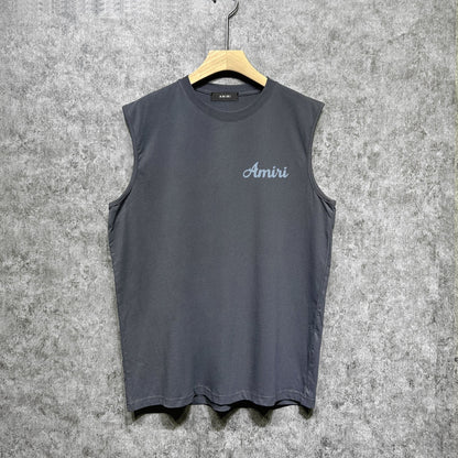 Amiri tank top bowling print