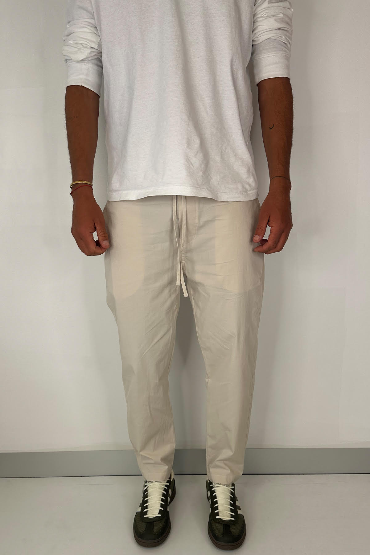 Locky Straight Pant Stone - FINAL SALE