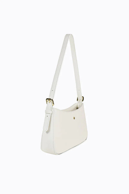 Lilu Shoulder Bag White Pebble